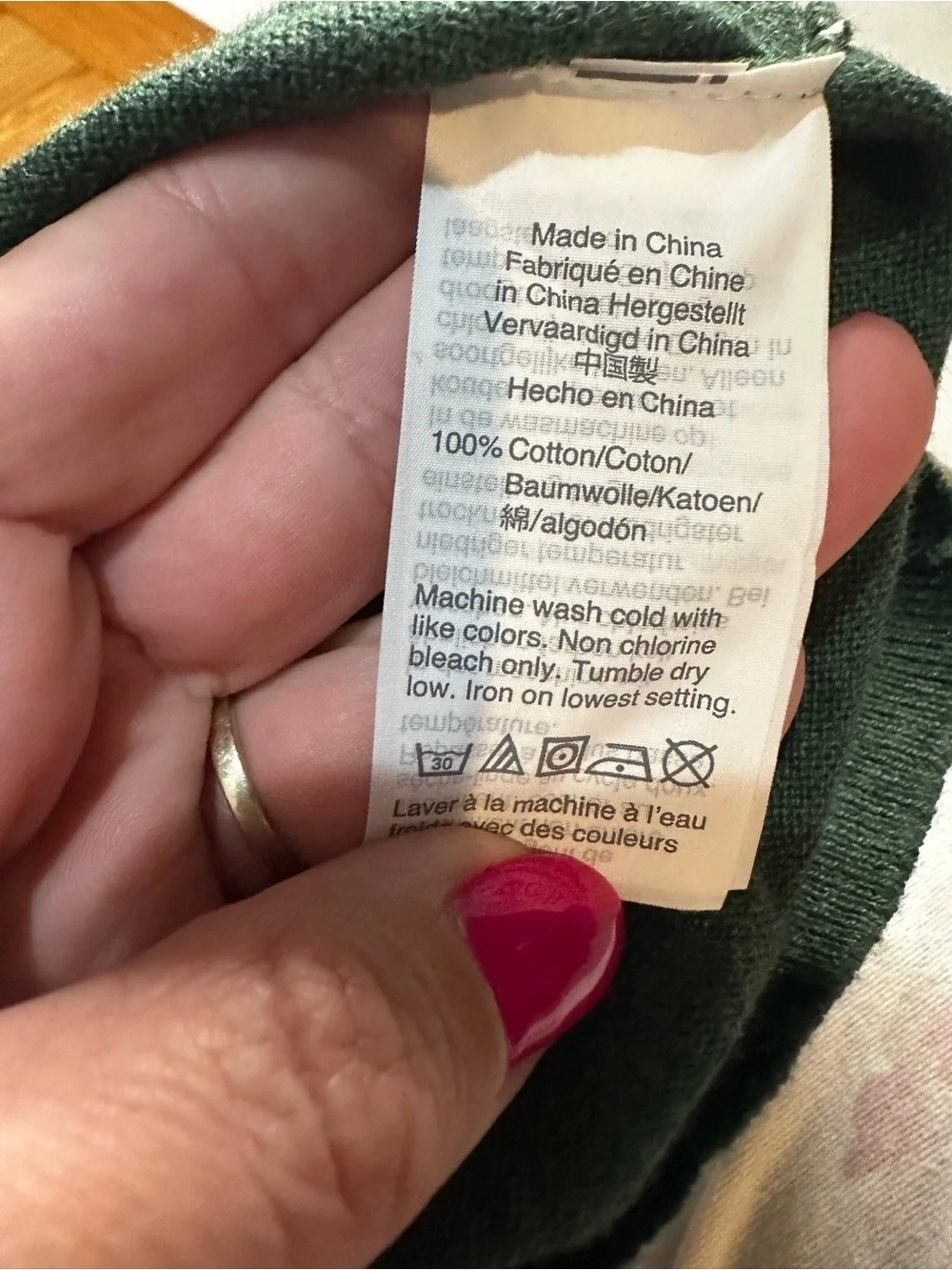 NWT J Crew Mercantile‎ V-neck Sweater Green Medium